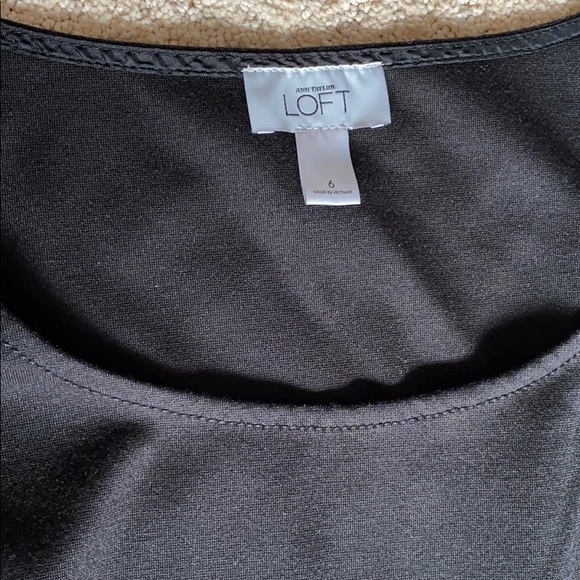 LOFT Little black dress - Picture 4 of 8